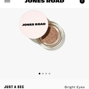 New In Box. Jones Road Beauty Bronze Just a Sec Eyeshadow Bronze